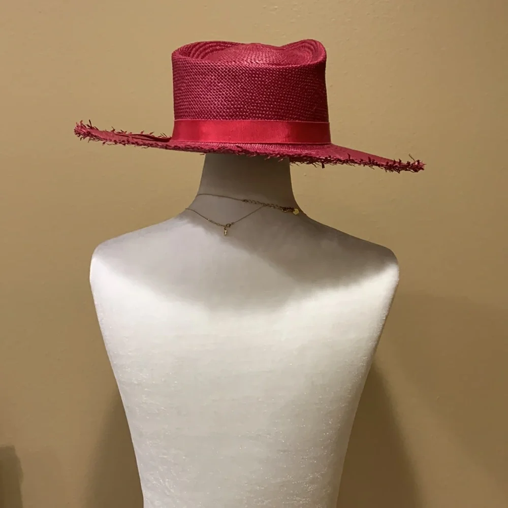 NWOT Gladys Tamez Straw Hat - Picture 9 of 10